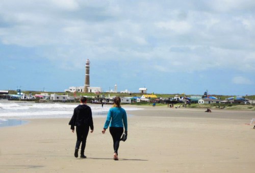 Rolê pela Playa Norte no dia 2